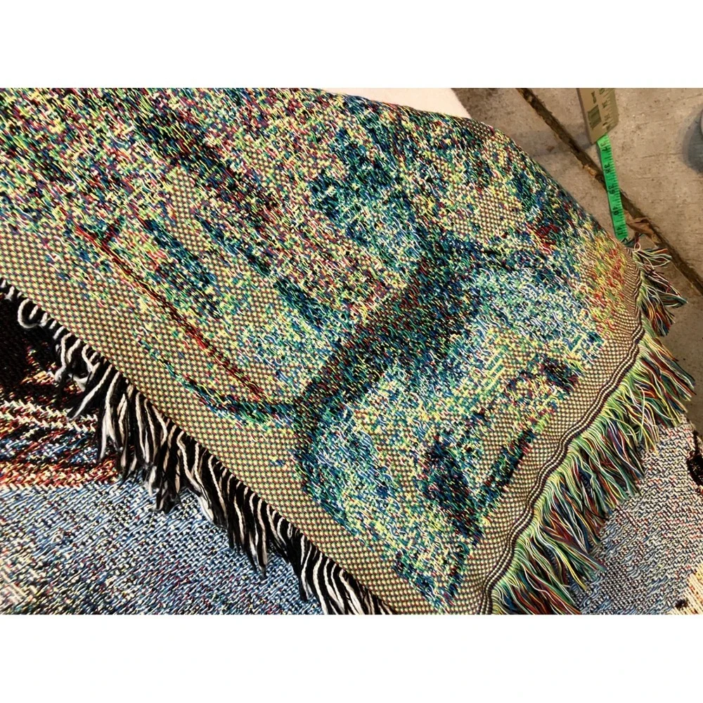 Johnstown Pennsylvania Collectible Woven‎ Tapestry Throw Blanket Souvenir Art